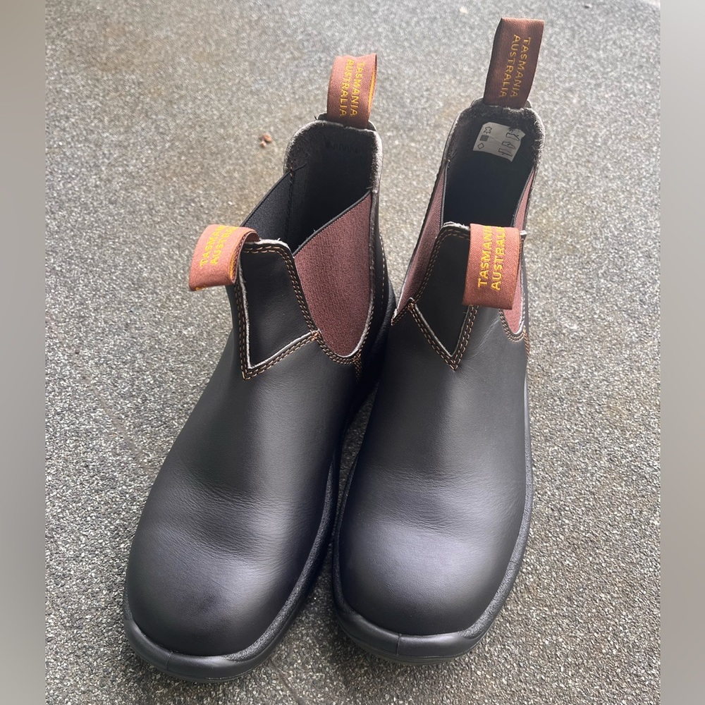 Blundstone leather steel toe work boot #172 Australia size 8 US size 9